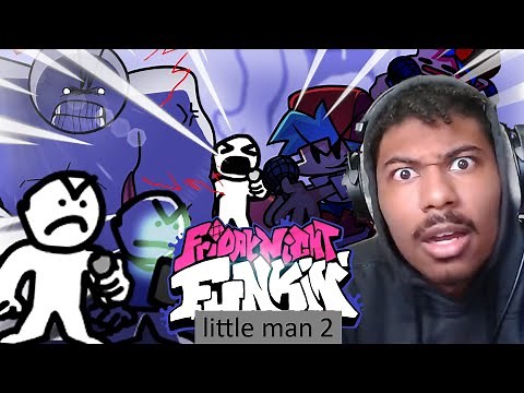 Little Man Came Back For Round 2 | Friday Night Funkin ( Little Man 2 Mod)