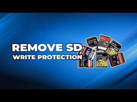 How to Remove Write Protection on Micro SD Card