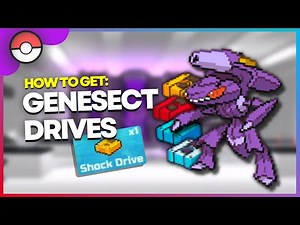 How To Get All Genesect Drives In PBF! | Pokemon Brick Bronze