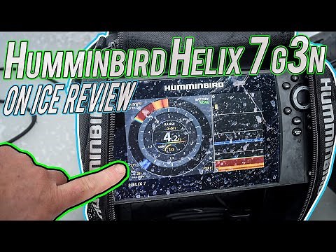 Humminbird Helix 7 G3N Review of All Season Package on the Ice (BRUTALLY HONEST ONE YEAR REVIEW)