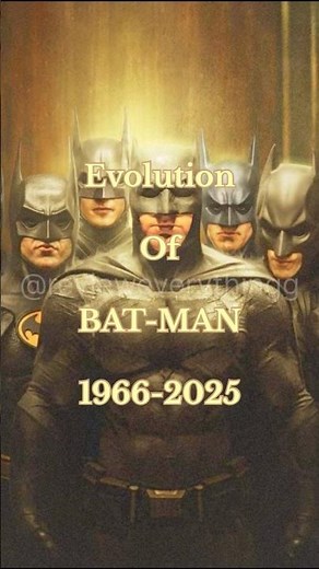 “All Batman Movies in Order (1966–2025) 🦇 | From Adam West to Robert Pattinson!” ✅ #batman #dceu