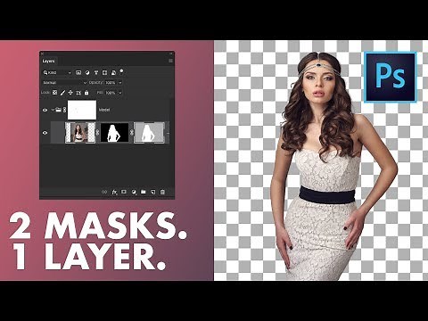 Photoshop HACK - Double Layer Mask Trick In Photoshop