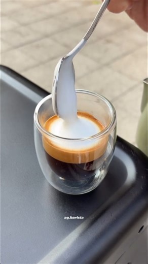 Coffee espresso macchiato