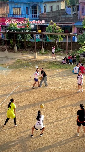 BBS Girls Volleyball Team: Energized Like Real Madrid 2017