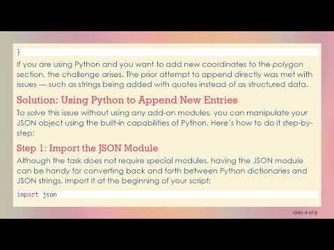 How to Add Key-Value Pairs in a JSON Structure with Python