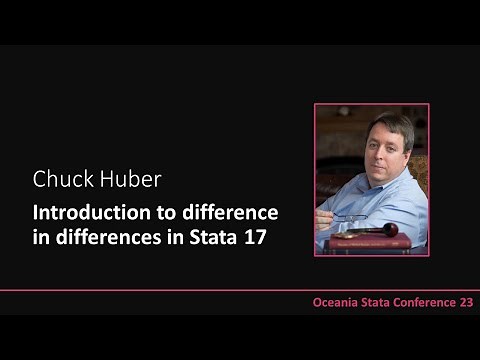 Introduction to difference in differences in Stata 17