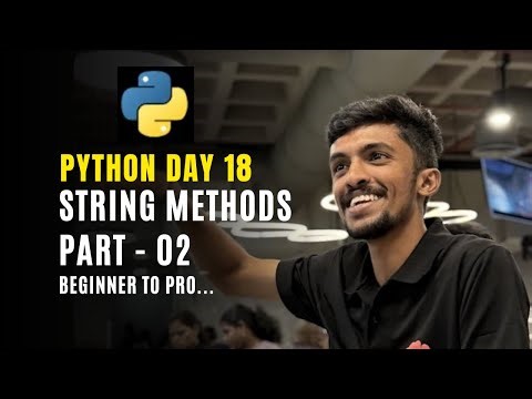 Python String Methods Tutorial | Beginner to Pro #coding #python #programming #informationtechnology