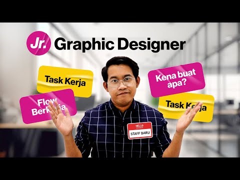 Cara Graphic Designer Berkerja Dalam Office | What To Expect Working As Graphic Designer [CC]