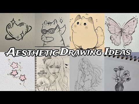 Aesthetic Drawing Ideas | Cute Drawing Ideas | Simple Drawing Ideas
