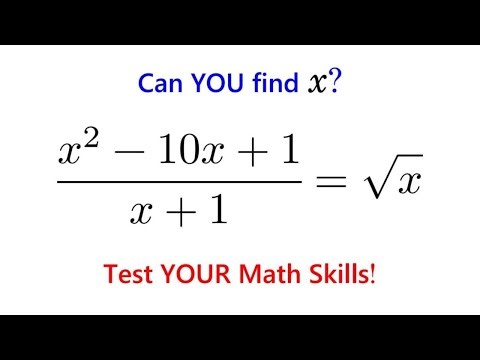 Can You Solve This Algebra Problem Without Getting Stuck?