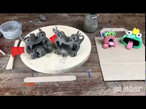 Crazy Clay Monster Tutorial