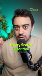 1.2M views · 10K reactions | خد فكرة عن الBinary algorithm search #binary #algorithm #search #programming #coding #برمجة #bitsnpixels #puzzle | Bits & Pixels | Facebook