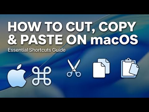 How to Cut, Copy & Paste on Mac: The Fastest Beginner Guide