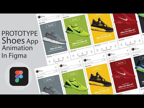 Figma Shoe Prototype Animation Tutorial | UI/UX Design for Sneakers! 👟✨