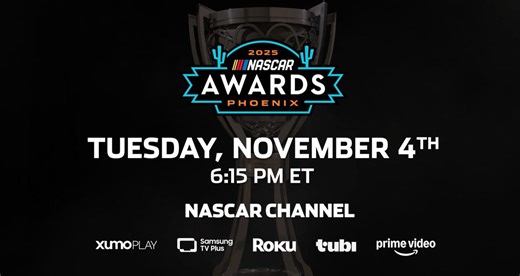 2025 NASCAR Awards preview: Watch on The NASCAR Channel!