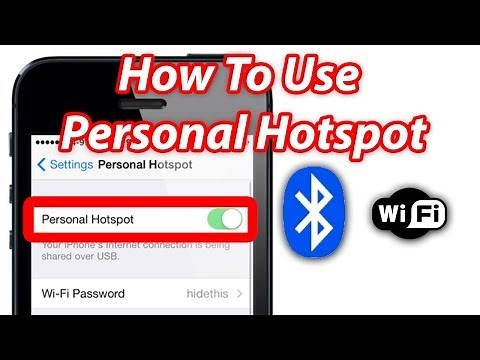 How To Tether, Use Personal Hotspot and Share Your iPhone Data With Other Devices