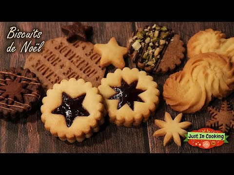 ❅ Recette d'Assortiment de Biscuits de Noël ❅