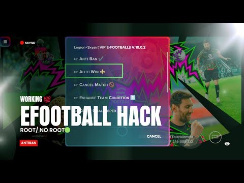 HACK eFOOTBALL⚽ Latest MENU | ( Gameguardian script ANTIBAN🏆🥶)