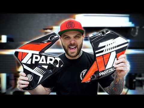 My First Time Printing Dirt Bike Graphics!