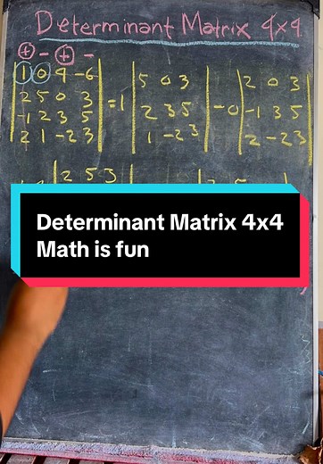 Understanding the Determinant of a 4x4 Matrix
