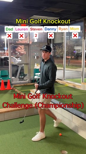 17K views · 118 reactions | Mini Golf Knockout Challenge (CHAMPIONSHIP) #twintourgolf #minigolf #golf #miniputtputt #minigolfcourse #knockout ( @bigputtsmke ) | Twin Tour Golf | Facebook