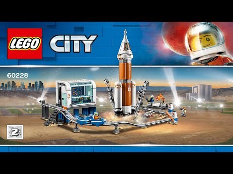 LEGO instructions - City - Space Port - 60228 - Deep Space Rocket and Launch Control (Book 2)