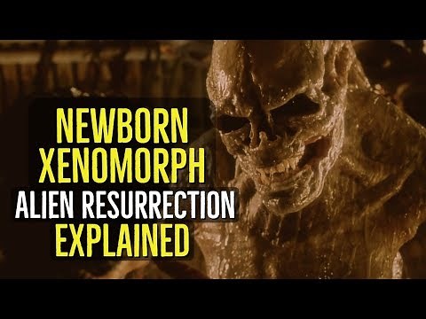 NEWBORN XENOMORPH (Alien Resurrection) EXPLAINED