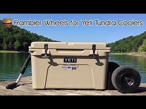 Review and Test: Rambler X2 All-Terrain Wheels for Yeti Tundra Coolers!