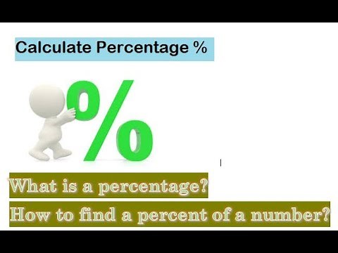 Percentage (%) in Maths | How to calculate percentage | Examples