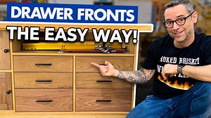 Installing Drawer Fronts the Easy Way!