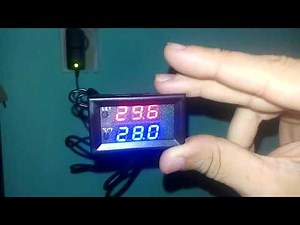 Instalação e programação do termostato digital W2809