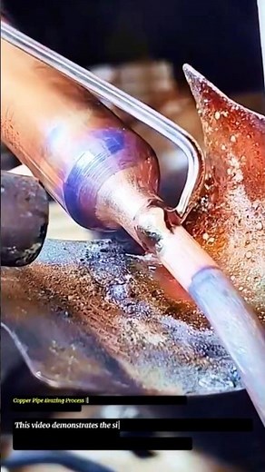 Copper Pipe Brazing Process | Silver Brazing Torch Welding for HVAC and Refrigeration Systems
