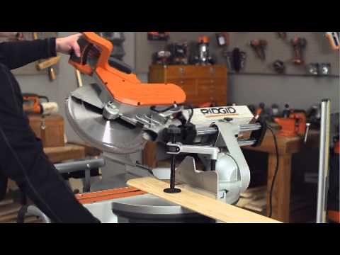 RIDGID How-To Video: For Miter Saws