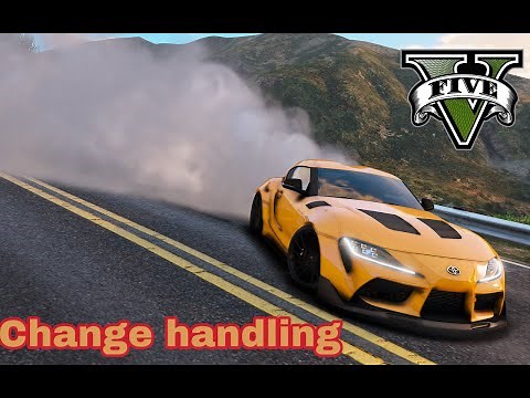 How to change the handling of a car in GTA 5 (stop a car from flipping)