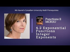Functions 4.2 Exponential Functions - Integer exponents