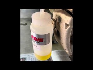 How to bleed/flush brake fluid by yourself with a 1 man bleeder