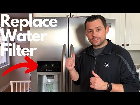 How To Change A Water Filter in Your Refrigerator; Frigidaire Water Filter Replacement.