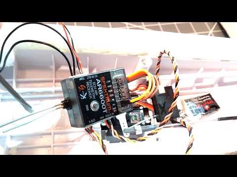 Radian XL 2.6m | AR6600T Long Range Telemetry Rx Combo | Installation