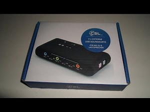 CSL-Computer 7.1 Channel USB Soundkarte