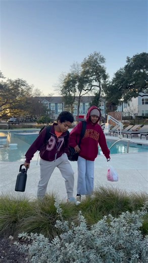Anthony and Maria met us in BBQ station as they back from school😊😊#fyp#igboamaka#usa🇺🇸#china#nigeria