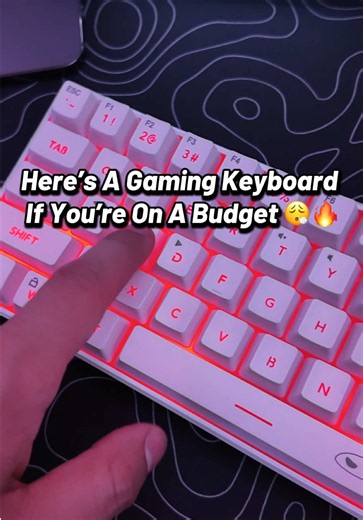 This Keyboard Is So Cheap And Is Good For Gaming 🔥 Get Free Shipping With The Link Above 👆 #magegeekeyboard #gamingkeyboard #budgetkeyboard #dealsforyoudays #tiktokshopcreatorpicks