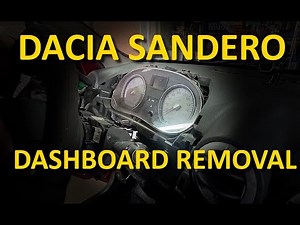 Dacia Sandero - Dashboard Removal