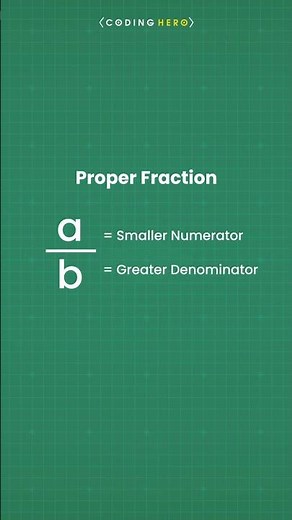 Proper And Improper Fractions | Proper Vs Improper Fractions