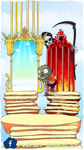 119K views · 3.9K reactions | Please Choose Heaven or Hell-- Plants vs Zombies - PvZ Funny Animation #pvz #animation | PvzFun Gameplay | Facebook