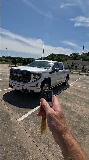 2023 GMC Sierra 1500 - How To Use Remote Start