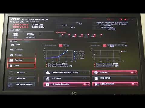 How To Manage Fan Speed On MSI Z790 Tomahawk WIFI
