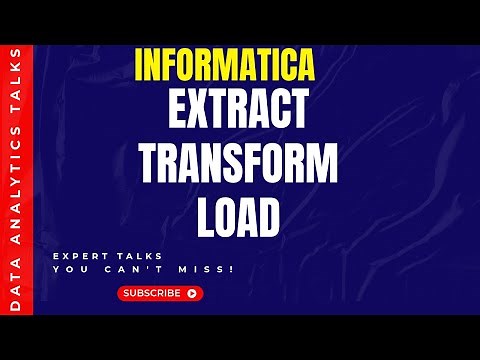 ETL | Informatica Power Center | Data Integration Tutorial