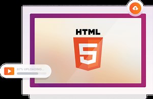 HTML5 video player, customizable for web and mobile
