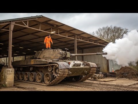 Restoring a Chieftain Tank – First Engine Start After Years of Silence!