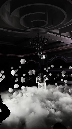 Romantic First Dance at Wedding Reception | Bride and Groom Celebrate Love